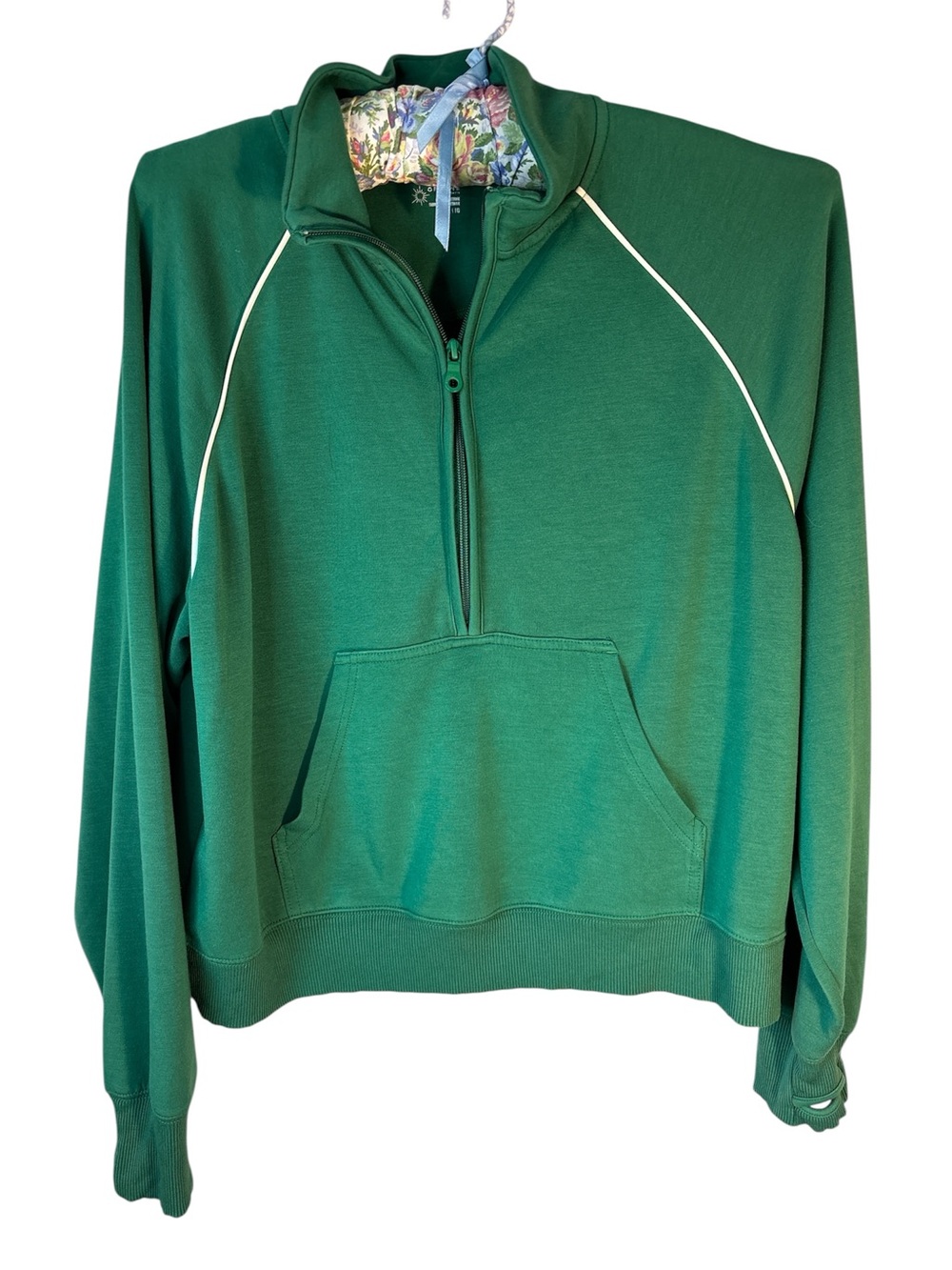 OFFLINE By Aerie Women’s Track Activewear Jacket Green Xl Blokecore Athleisure